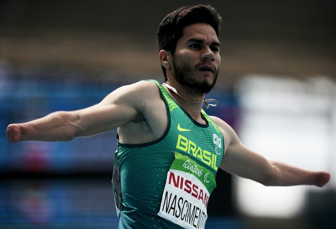 Yohansson Nascimento bronze 100m T47 Rio 2016 (Foto: Alexandre Loureiro/Getty Images)