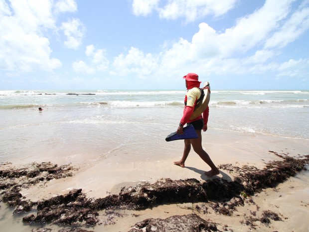 Praia de Boa Viagem, no Recife (Foto: Aldo Carneiro/Pernambuco Press)