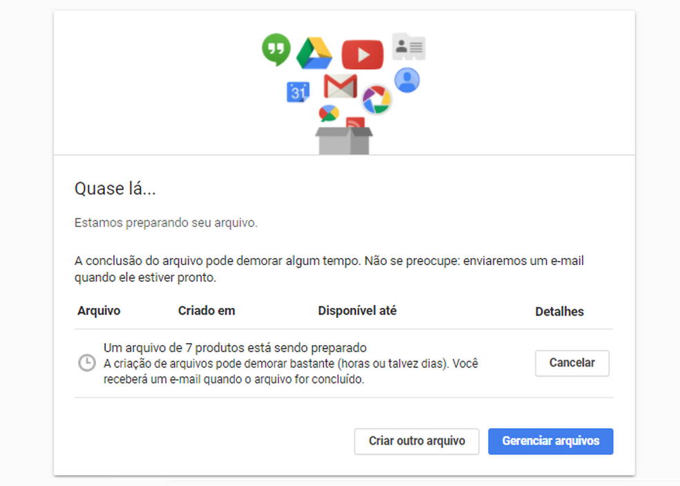 Como descobrir e baixar tudo que o Google sabe sobre você na Internet (Foto: Reprodução/Luana Marfim)