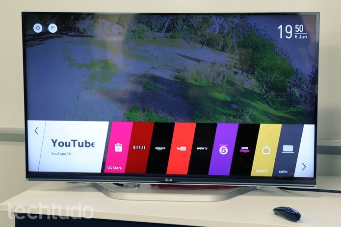 LG traz sistema operacional simples e preço mais baixo (Foto: Isadora Díaz/TechTudo)