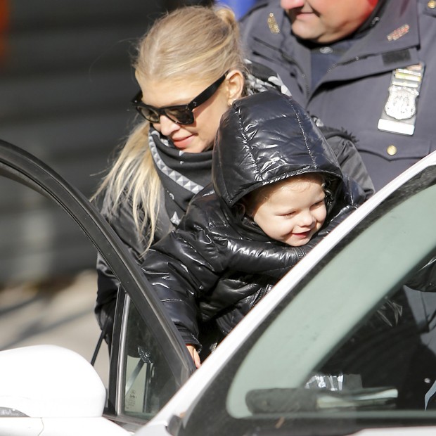 Fergie e Axl (Foto: The Grospy Group) Fergie e Axl (Foto: The Grospy Group)