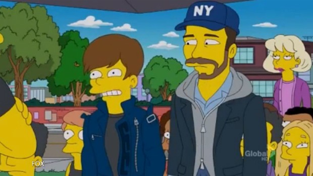 Justin Bieber nos Simpsons (Foto: Video/Reprodução)