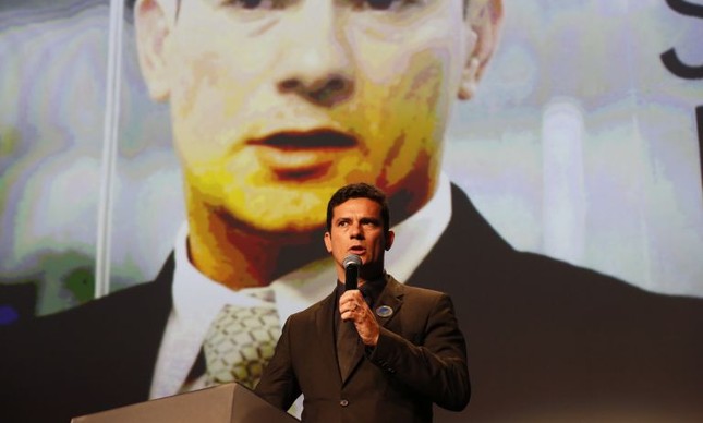 O juiz Sérgio Moro, responsável pela Lava-Jato, personalidade do Ano 2014, Prêmio Faz Diferença de O Globo (Foto: Pablo Jacob / Agência O Globo)