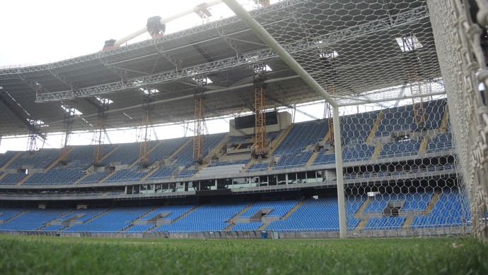 Engenhão traves (Foto: Cauê Rademaker / GloboEsporte.com)