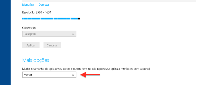 Alterando tamanhos dos aplicativos (Foto: Reprodução/Helito Bijora)