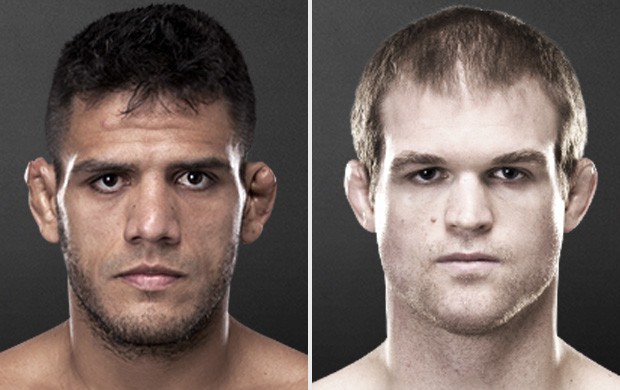 Montagem - MMA - Rafael dos Anjos x Evan Dunham. (Foto: Reprodução/Site Oficial do UFC)