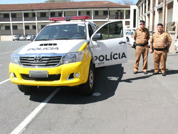 Veículo foi levado para Curitiba para a instalação dos equipamentos necessários (Foto: Secretaria de Segurança Pública/Divulgação)