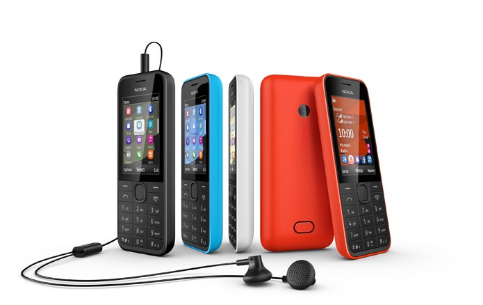 Nokia 208 tem Facebook, Twitter, WhatsApp e bateria que dura até 20 dias (Foto: Divulgação/Nokia)