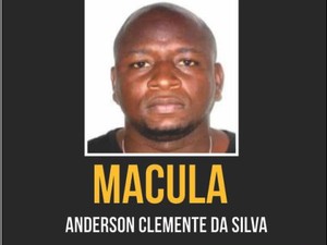 Anderson Clemente da Silva, presidente de uma torcida organizada do Flamengo, é suspeito de matar um torcedor do Botafogo (Foto: Divulgação/ Disque Denúncia/RJ)