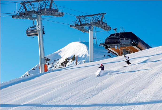 Estação de Esqui de Méribel frança (Foto: Divulgação)