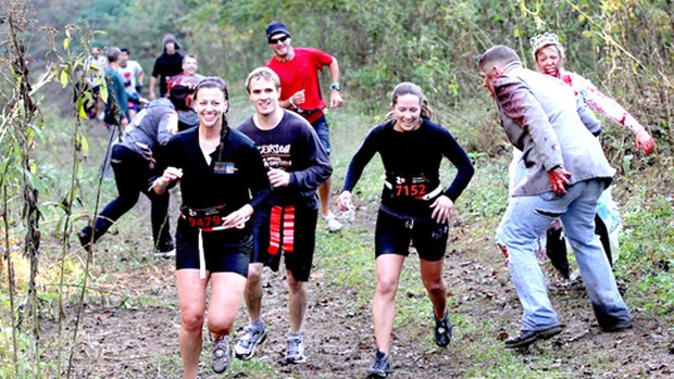 Corrida Run For Your Lives zumbis eua (Foto: Divulgação)