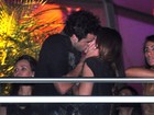 Famosos trocam beijos na quinta noite do Rock in Rio