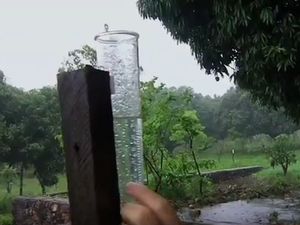 No Cariri, chove forte quase todos os dias de janeiro (Foto: Reprodução/ TV Verdes Mares)