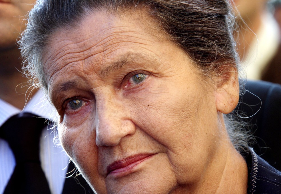 Simone Veil, em foto de arquivo de 16  de outubro de 2007 (Foto: AFP)