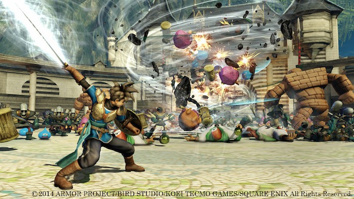 Dragon Quest Heroes tem combates intensos contra centenas de criaturas (Foto: Divulgação/Square Enix)