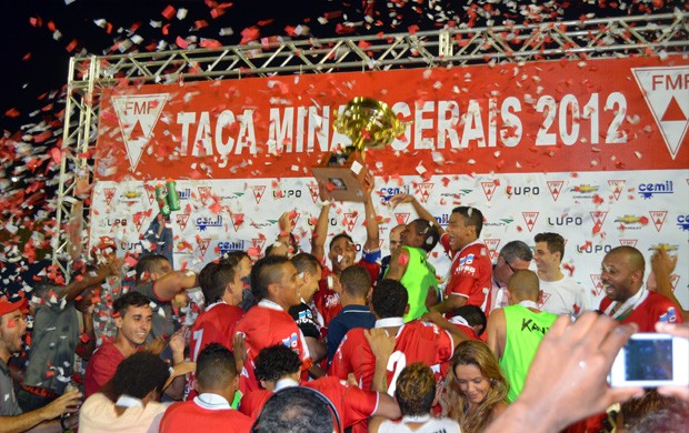 Boa Esporte conquista o bicampeonato da Taça Minas Gerais (Foto: Tiago Campos / Globoesporte.com)