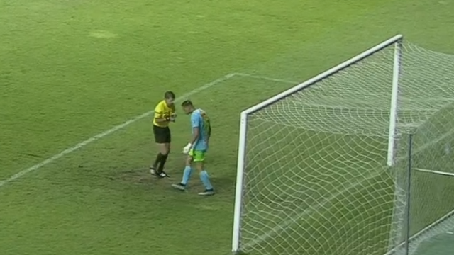 Deportivo Lara x Corinthians Curiel (créditos: Reprodução/SporTV)