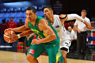 Brasil x México, Basquete, Copa América, JP Batista (Foto: Hugo Avila/FIBA Americas/Imago7)