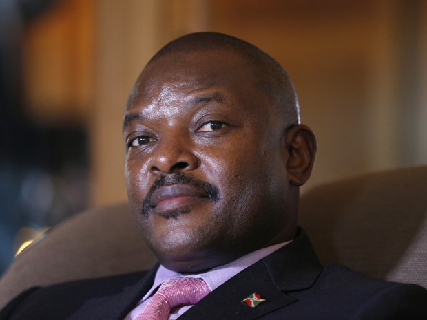O presidente do Burundi, Pierre Nkurunziza, em foto de 4 de junho de 2014 (Foto: AFP Photo/François Guillot)