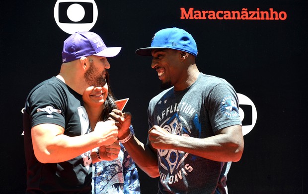 Glover Teixeira x Phil Davis Treino UFC 179 Maracanã (Foto: Andre Durão)