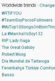 Trending Topics no mundo, (Foto: Reprodução)