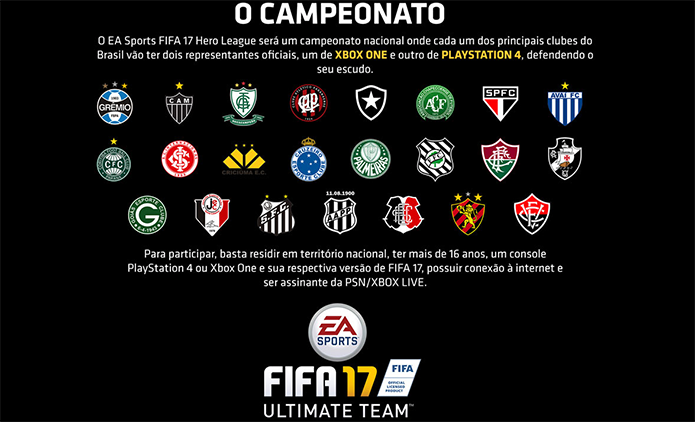 Fifa 17: como se inscrever no campeonato brasileiro do game (Foto: Reprodução/Murilo Molina)