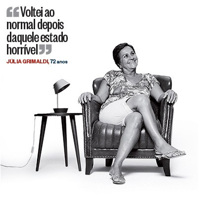 Júlia Grimaldi, 72 anos (Foto: Rogério Cassimiro/ÉPOCA)