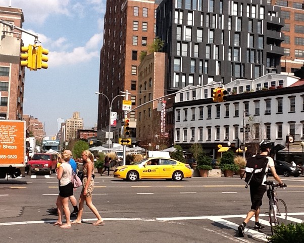 Meatpacking District, o novo bairro da moda de NY (Foto: TV Globo/Estrelas)