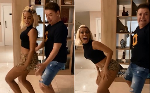 Anitta Ensina Coreografia A David Brazil E Surpreendida Atitude