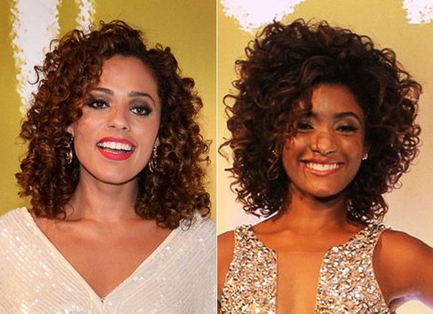 [BELEZA] Cabelos afro na novela Em Familia - Roberta Almeida e Erika Januza (Foto: Roberto Teixeira / EGO - Gabriela Andrade / Fotorionews )