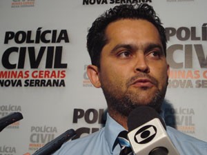 Delegado Polícia Civil Nova Serrana (Foto: Cléber Corrêa)