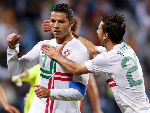 Cristiano Ronaldo gol Portugual (Foto: Reuters)