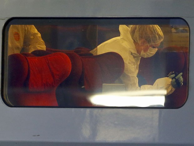 Incidente ocorreu em um trem que partiu de Amsterdã com destino a Paris (Foto: Pascal Rossignol/Reuters)