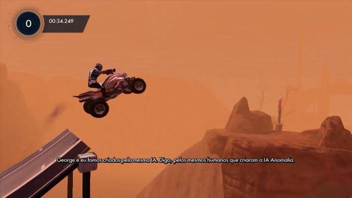 Os ATVs são rápidos e divertidos (Foto: Reprodução/Murilo Molina)