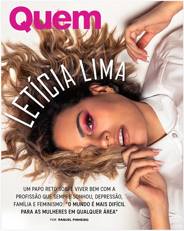 Letícia Lima é a Capa da Semana na Quem (Foto: Dêssa Pires/ Ed. Globo)