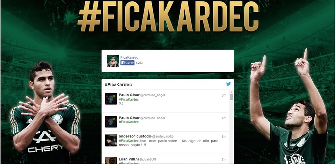 Torcedores do Palmeiras criam site com campanha 
