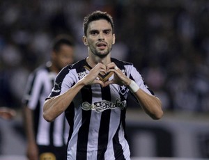 Rodrigo Pimpão gol Botafogo x Mogi Mirim (Foto: Vitor Silva / SSPress)