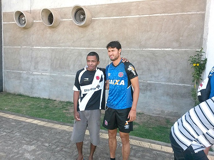 Pedro Ken, Treino do Vasco (Foto: Raphael Zarko / Globoesporte.com)