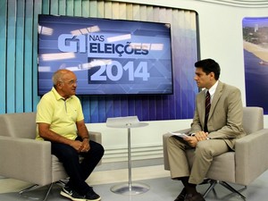 Candidato José Melo foi entrevistado pelo G1 (Foto: Leandro Tapajós/G1 AM)