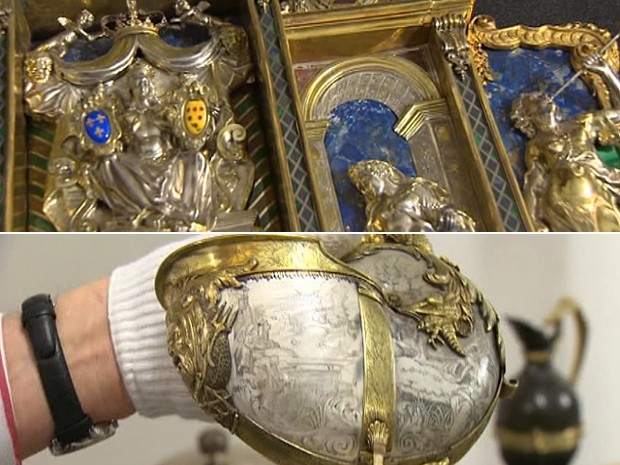 Museu inglês recebe 'tesouro' de peças de prata (Foto: BBC)