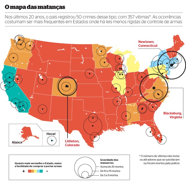 mapa armas 762 (Foto: reprodução Revista Época)