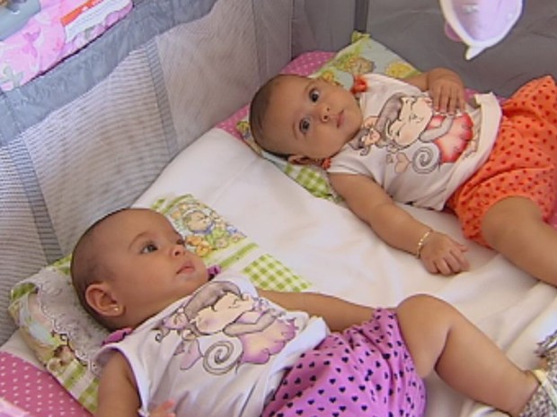 Em 20 anos, foram registrados 20 nascimentos de gêmeos em João Ramalho  (Foto: Reprodução / TV TEM)
