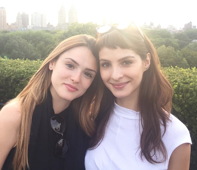 Giselle Batista e Isabelle Drummond se encontraram em Nova Iorque  (Foto: Reprodução Instagram)