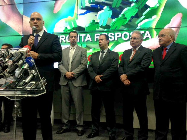 Ministro falou sobre medidas para ordenar sistema prisional no Amazonas (Foto: Indiara Bessa/G1 AM)