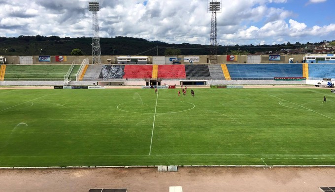 Estádio Municipal de Varginha, Estádio Melão (Foto: Ernane Fiuza/EPTV)