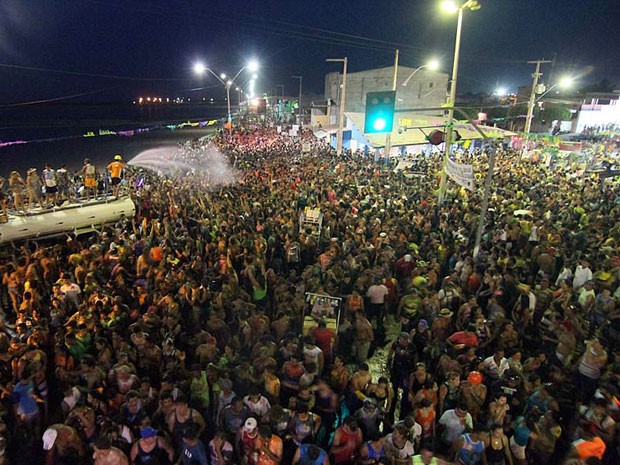 Carnaval em Macau é um dos maiores do RN (Foto: Canindé Soares)