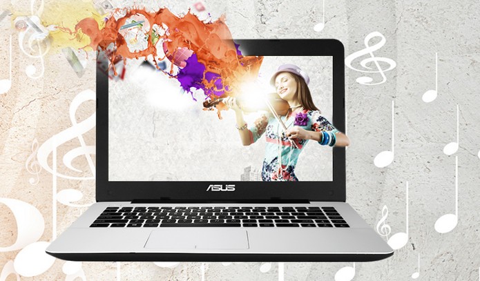 Notebook da Asus vem com tela em HD e processador Core i3 (Foto: Divulgação/Asus)