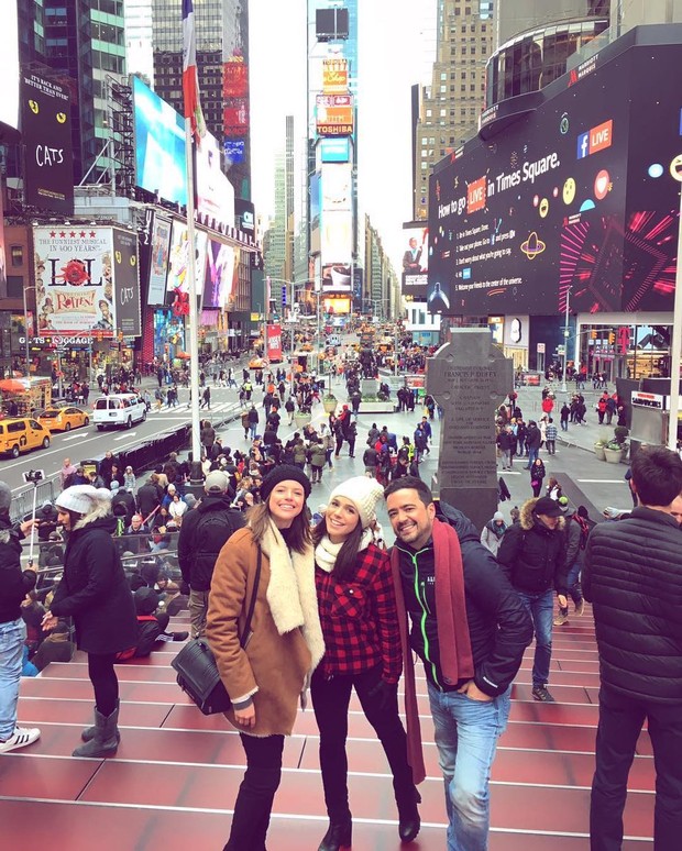 Sabrina Petraglia curte férias em Nova York (Foto: Reprodução/Instagram)