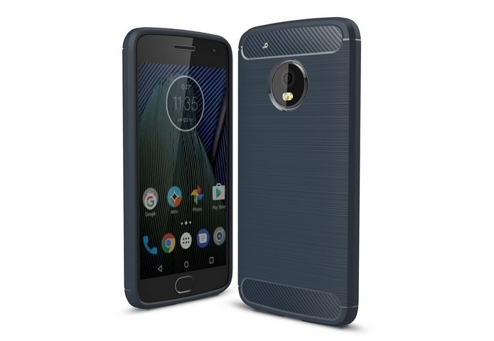 Capa com fibra de carbono escovado para Moto G5 Plus (Foto: Divulgação/Viflykoo)