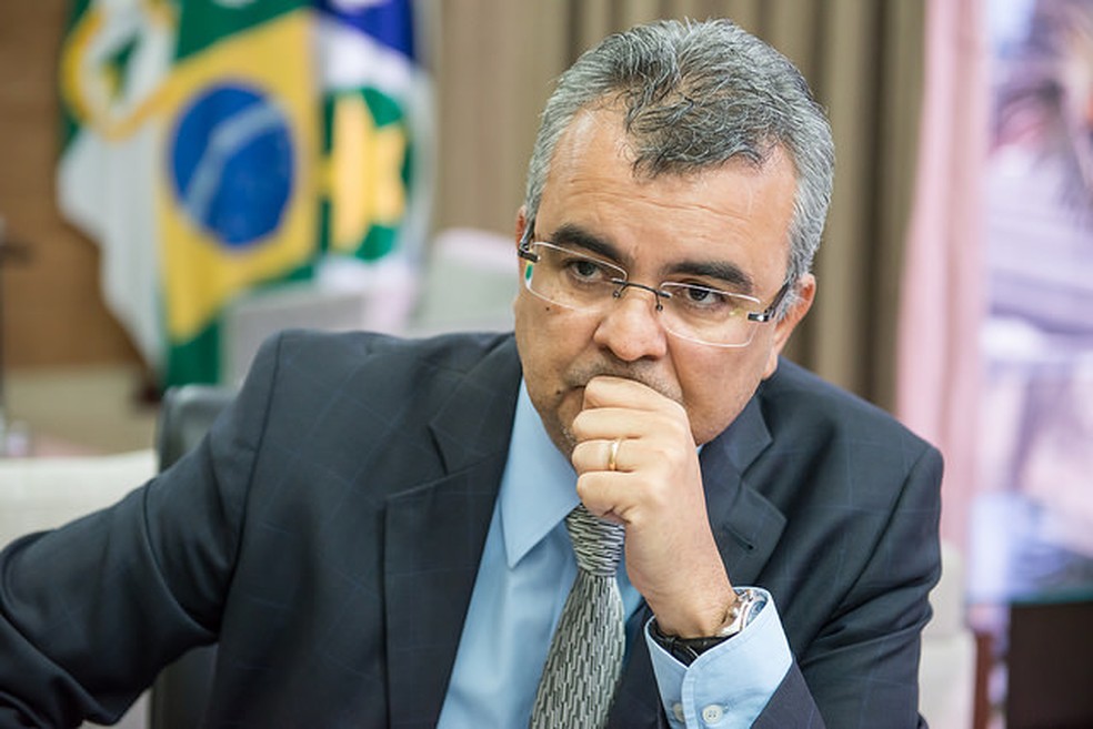 Paulo Taques deixou o comando da Casa Civil dias antes do esquema de grampos da PM ter vindo à tona, em maio (Foto: José Medeiros/ Gcom-MT)